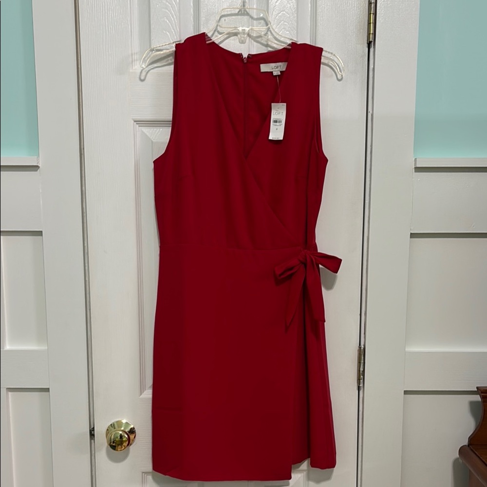 LOFT red dress